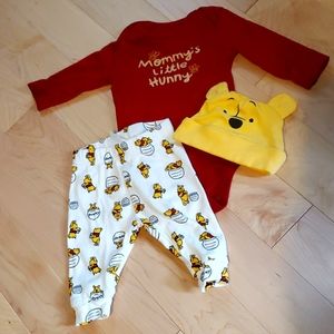 Disney Winnie The Pooh 0-3 months set